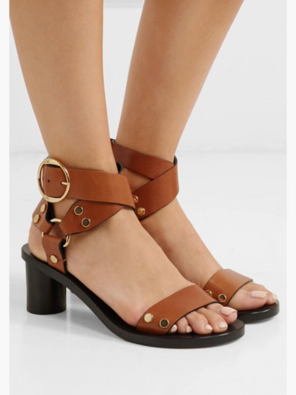 Isabel Marant "Jeyka" Sandals in Tan, size 41 (fits like 10/10.5)